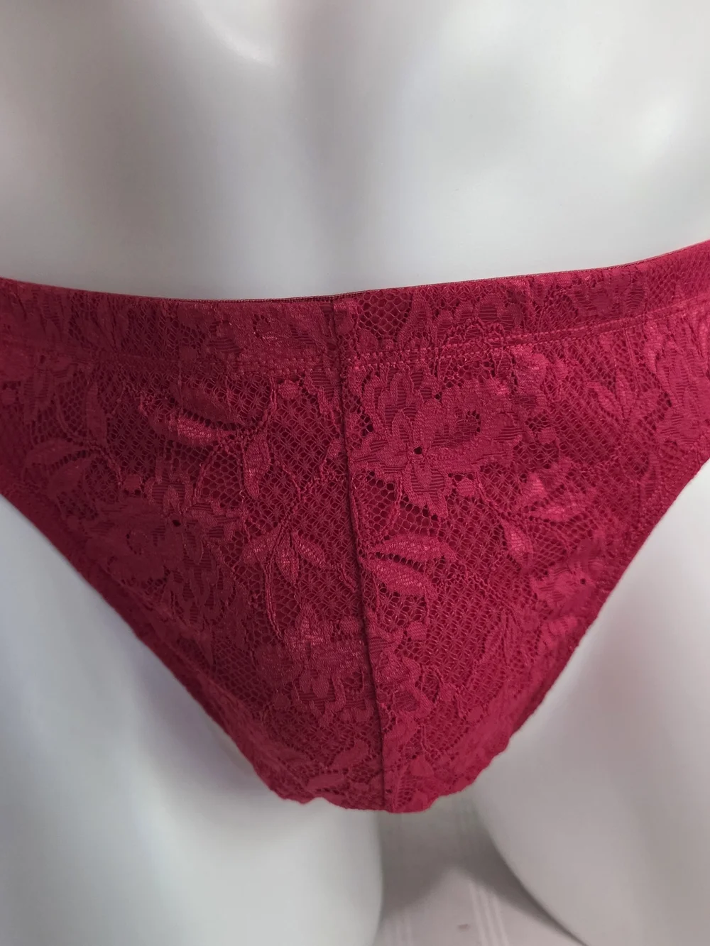 Cosabella Red Men's Lace Tanga Brief - Comfortable Support